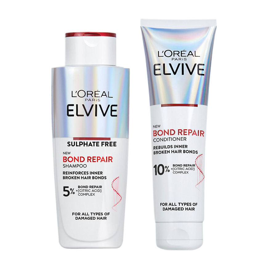 L'Oreal Elvive Bond Repair Shampoo & Conditioner Bundle GOODS ASDA   