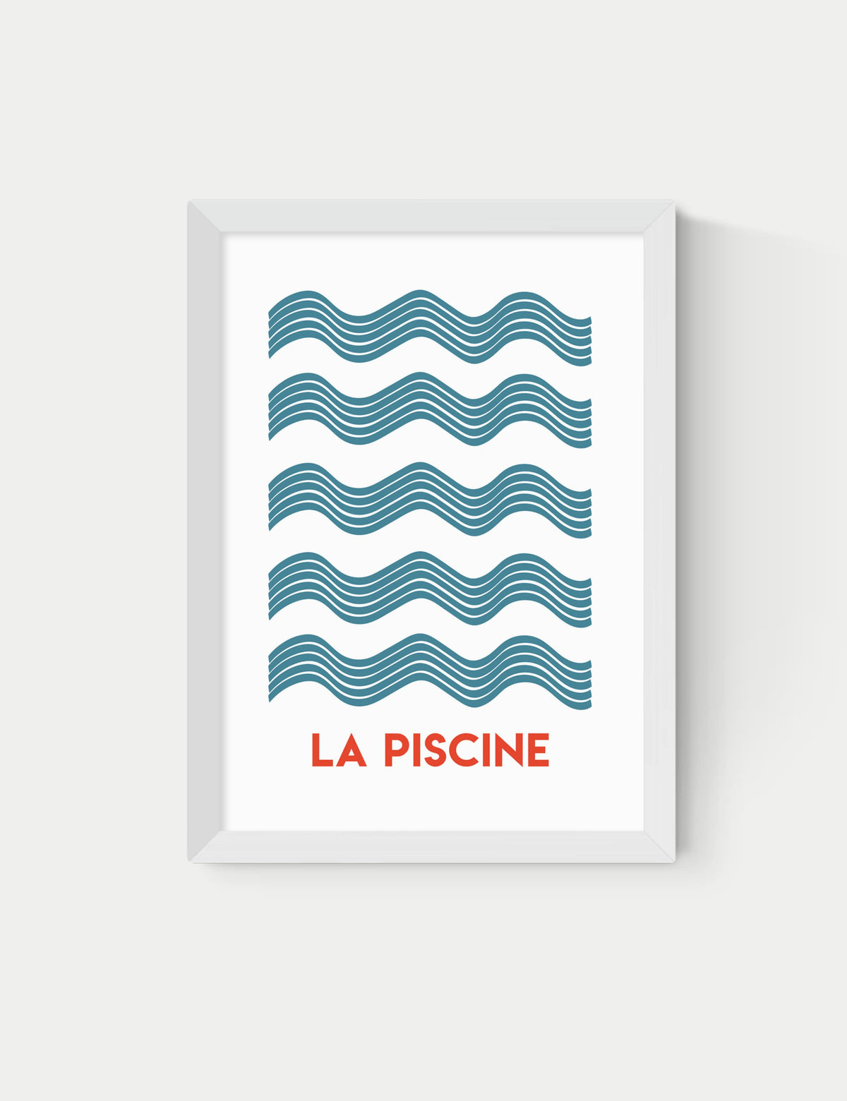 East End Prints La Piscine framed art, UK version