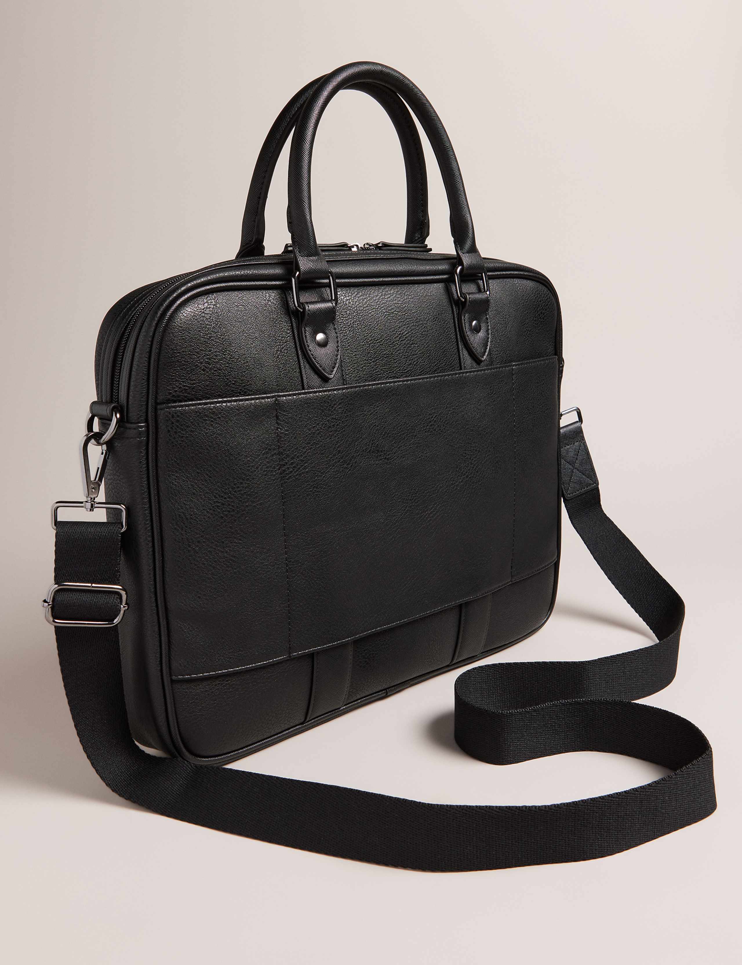 Ted Baker laptop bag with padded handles detachable strap (British brand)