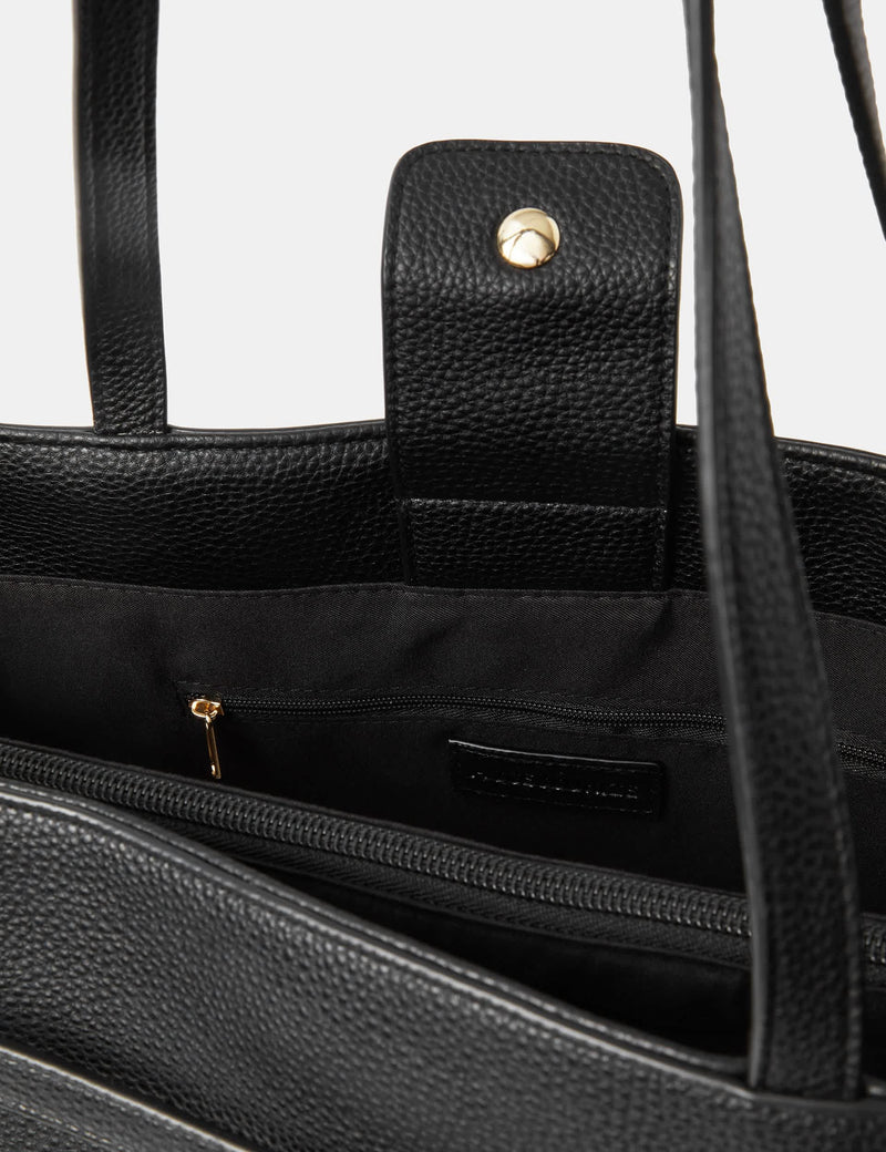 Accessorize faux leather laptop tote bag - British product