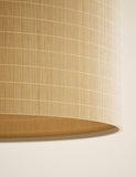 Large bamboo drum shade 45cm imported from the UK