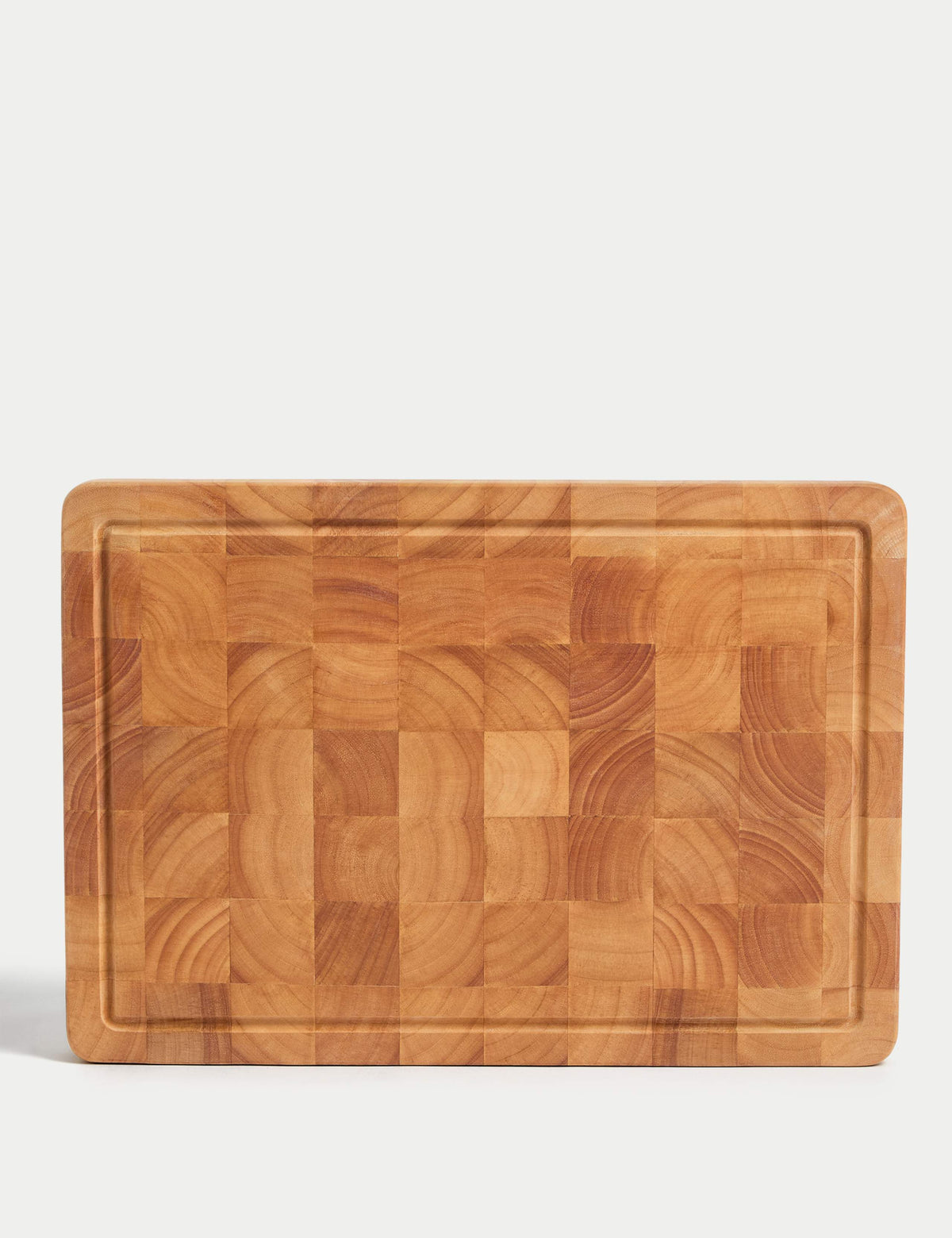 Large butcher-style wooden chopping board, UK version