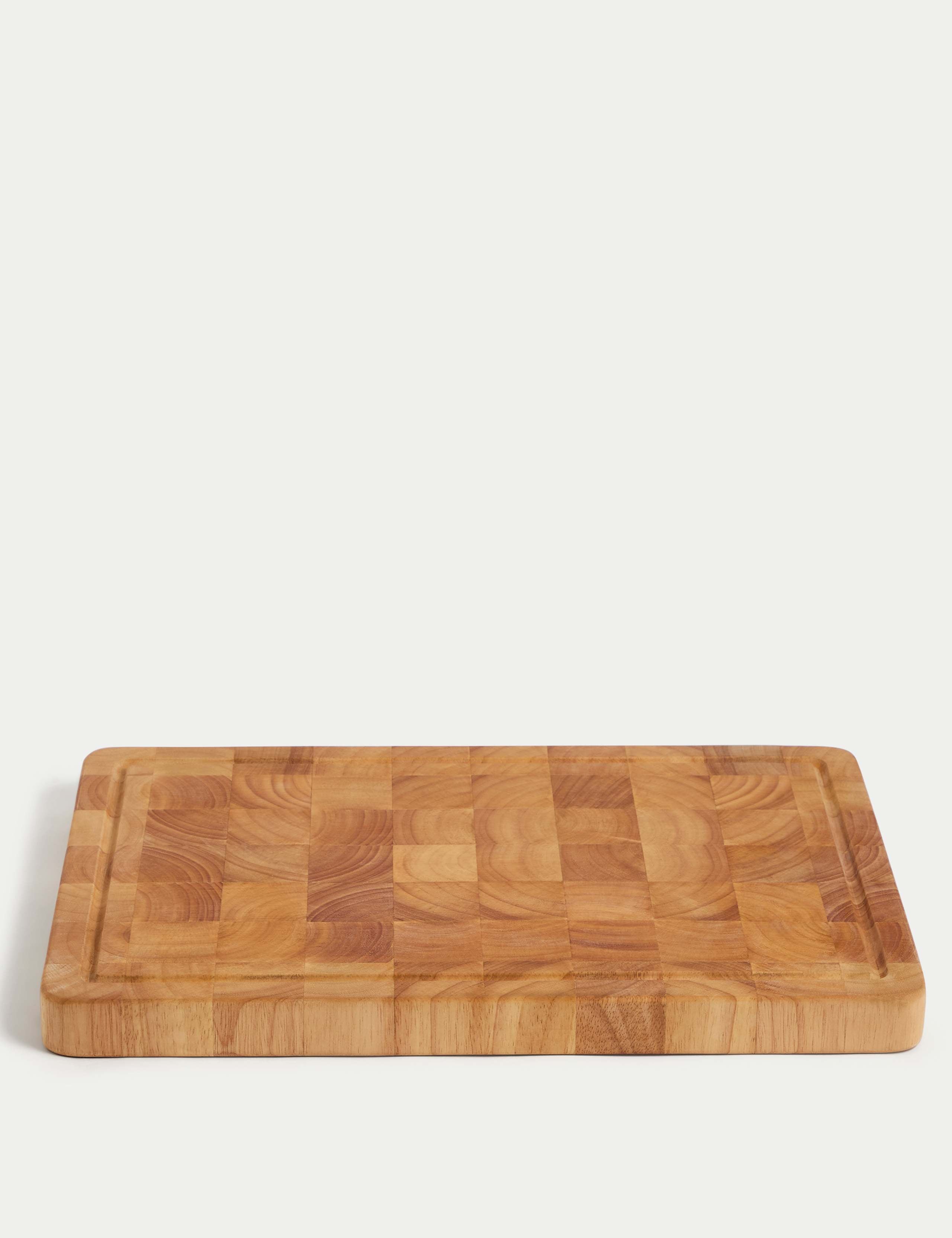 Large butcher-style wooden chopping board, UK version