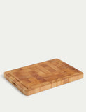 Large butcher-style wooden chopping board, UK version