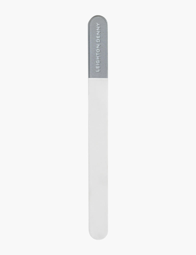 Leighton Denny large crystal nail file with case, 195mm, UK version