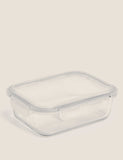 Large glass fridge storage container, UK version