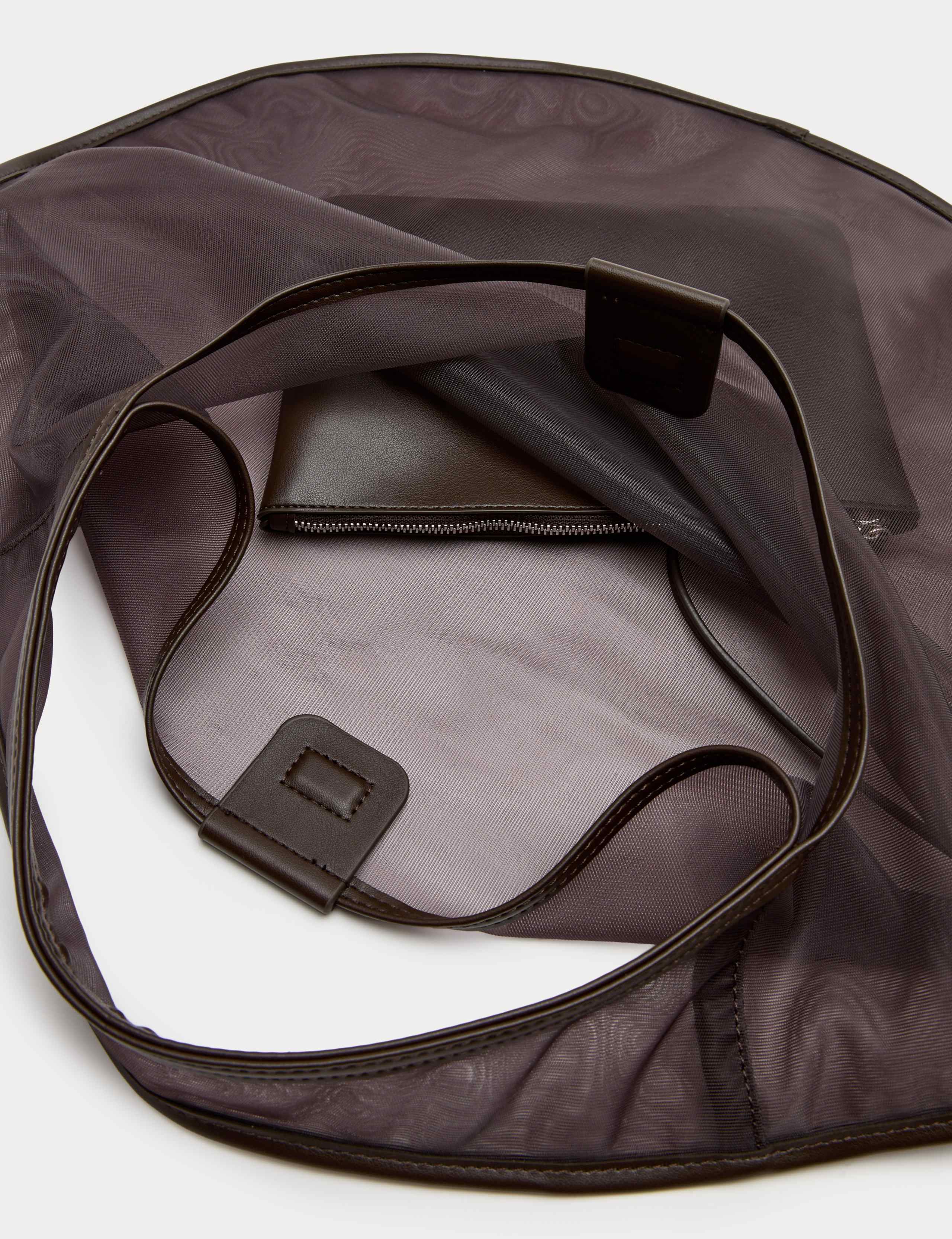 M&S large mesh moon shoulder bag, UK version