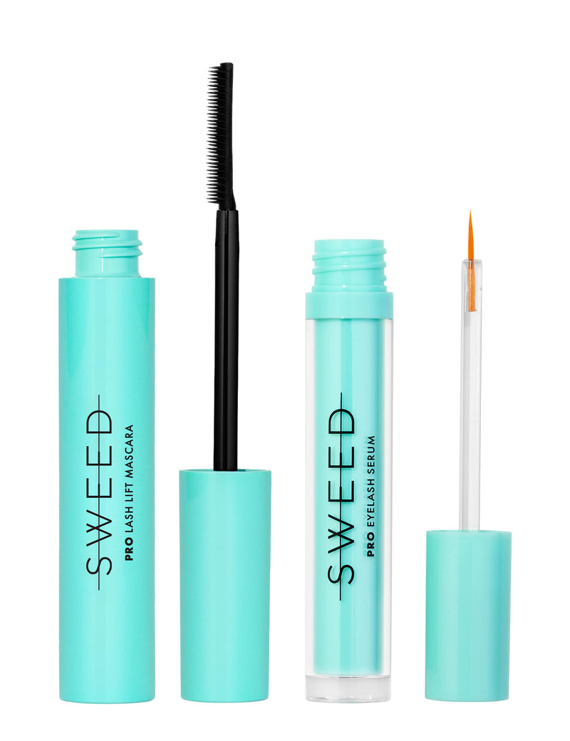 Sweed lash set with 8ml mascara and 3ml serum, UK version