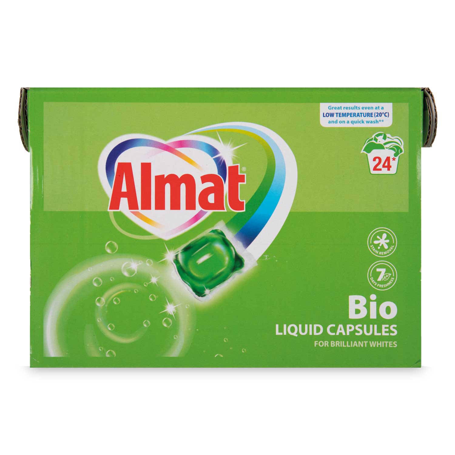 Laundry capsules for machine and hand wash (British brand)