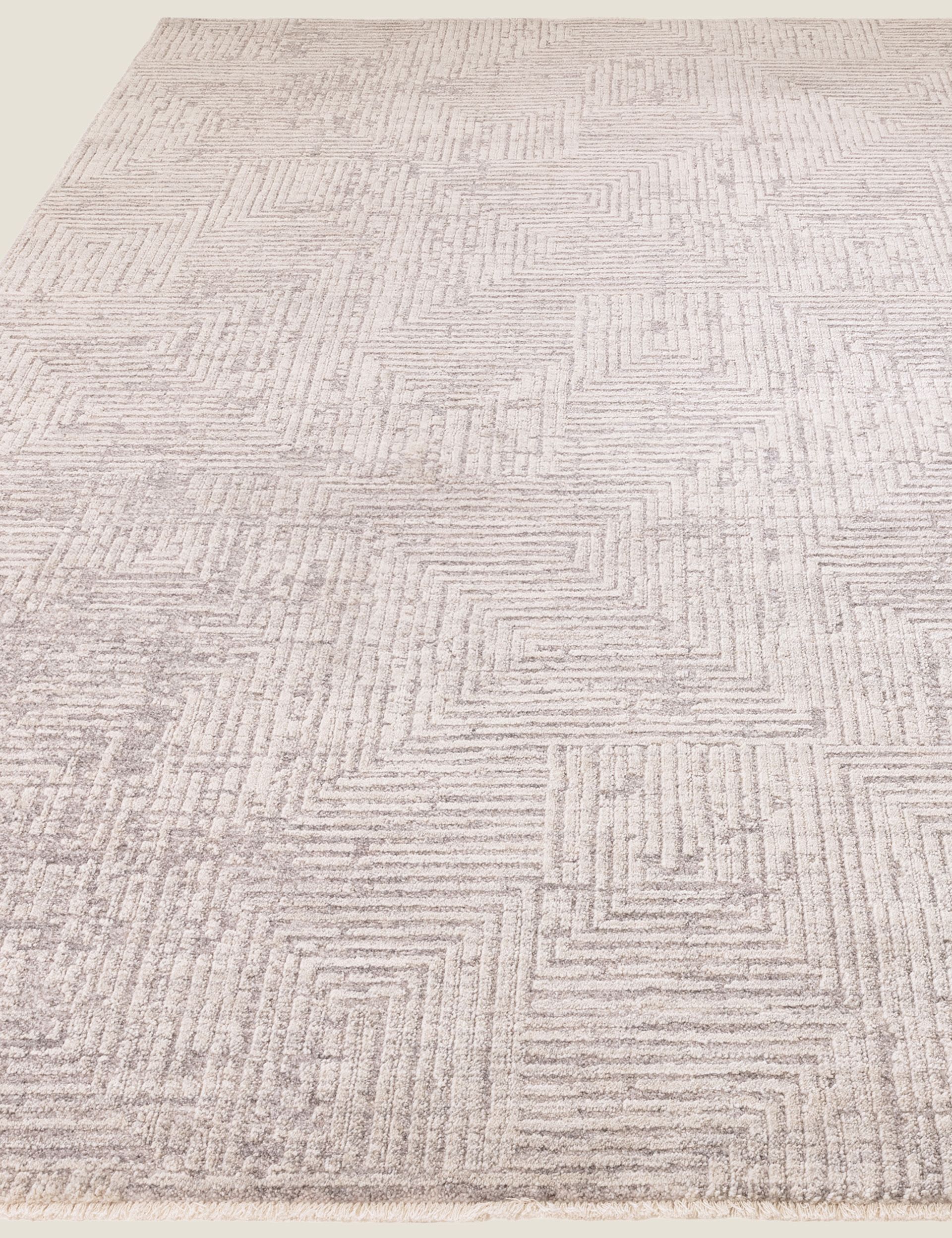Asiatic Laurent rug geometric design polyester, imported from the UK