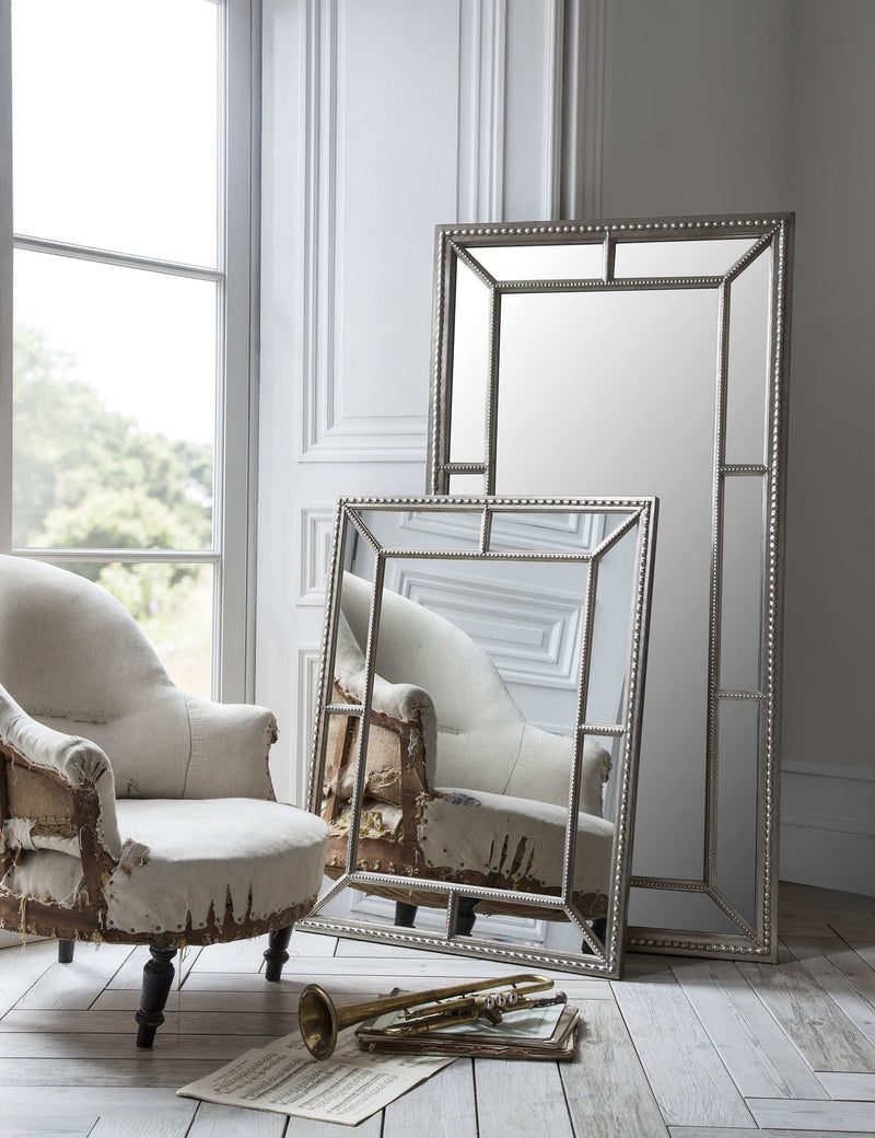 Gallery Direct Lawson extra large rectangular wall mirror, imported from the UK