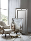 Gallery Direct Lawson extra large rectangular wall mirror, imported from the UK
