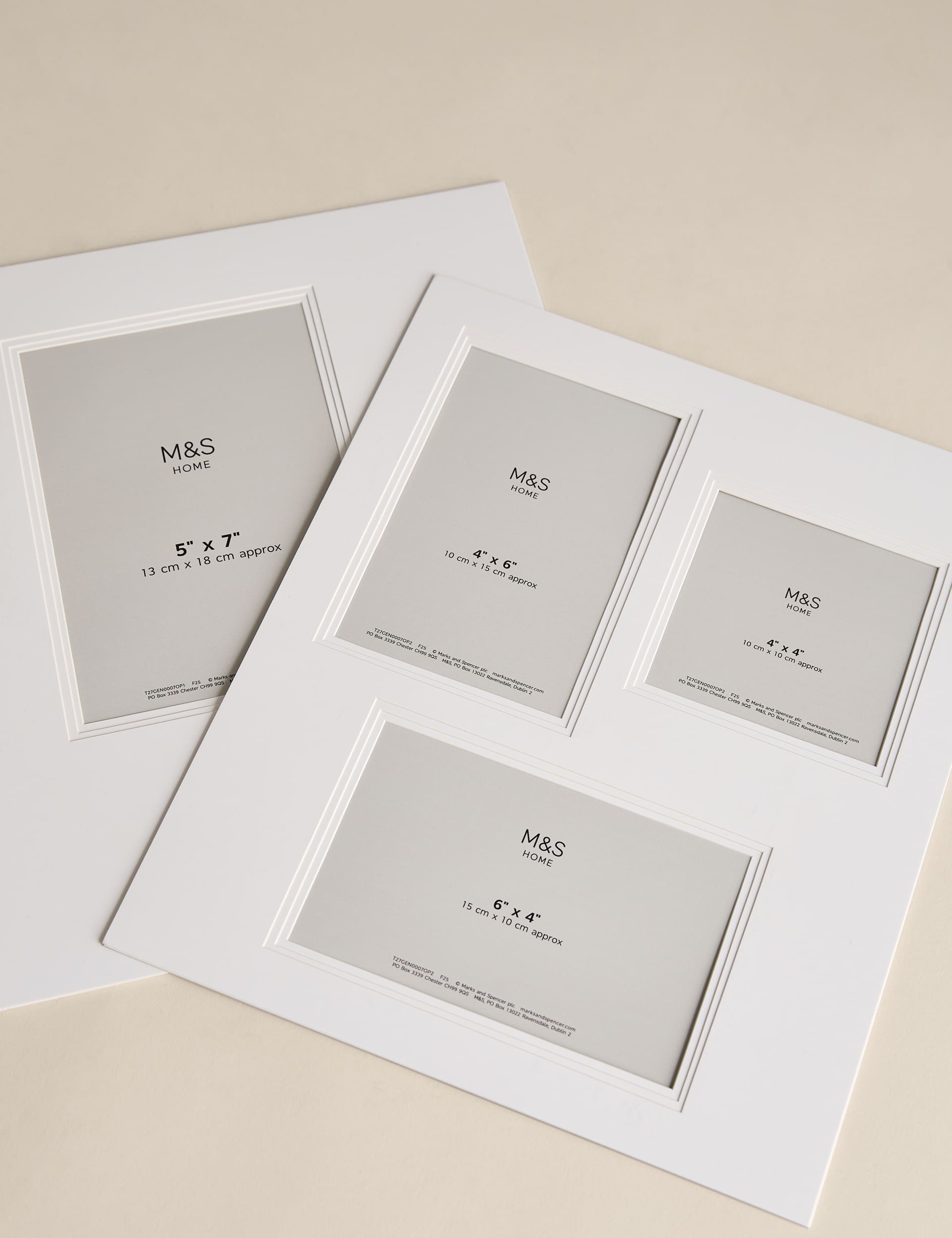 Layered multi mount photo frame 5x7 (British brand)