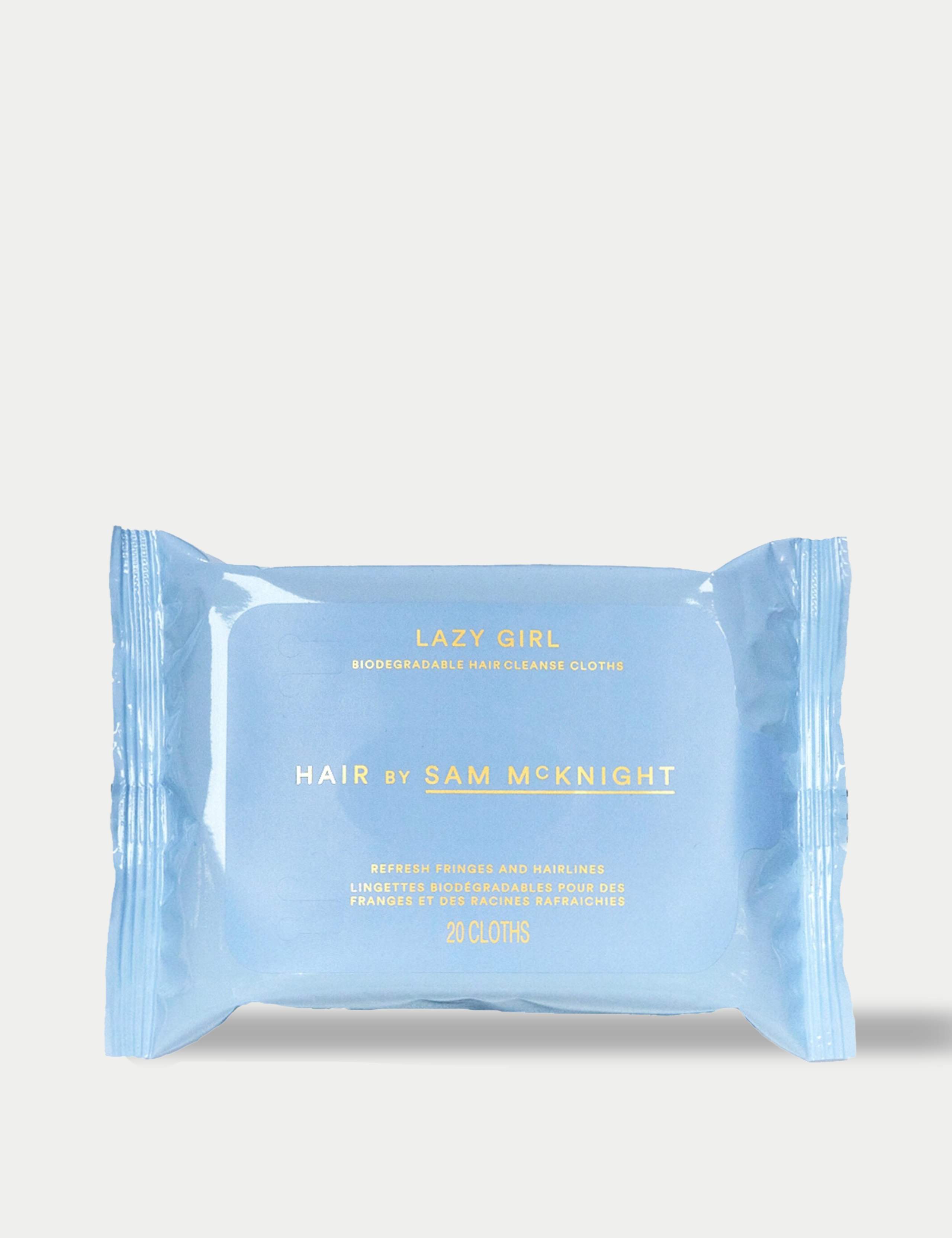 Sam McKnight lazy girl hair cleansing cloths 20 cloths, UK version