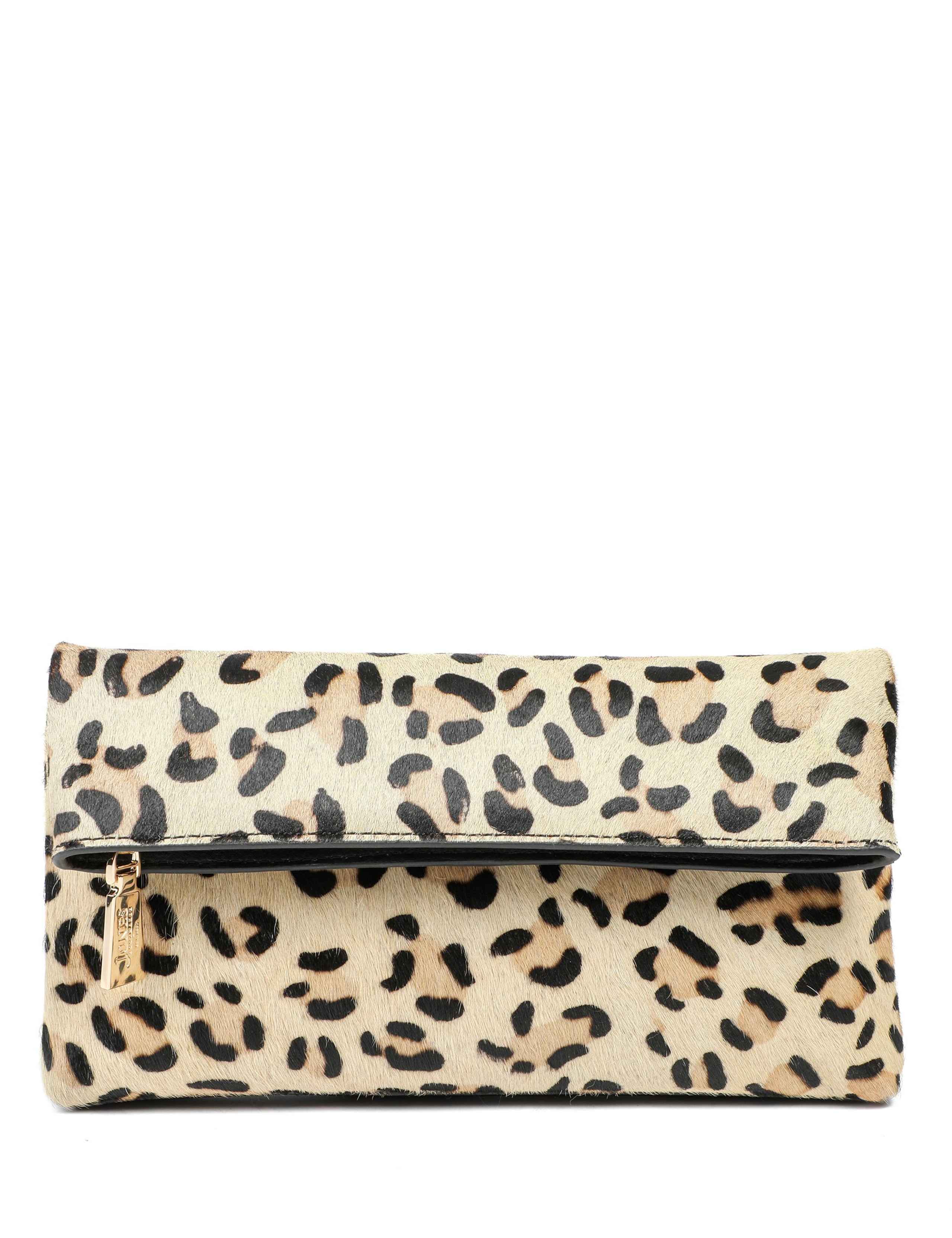 Jones Bootmaker leather animal print grab bag, UK version