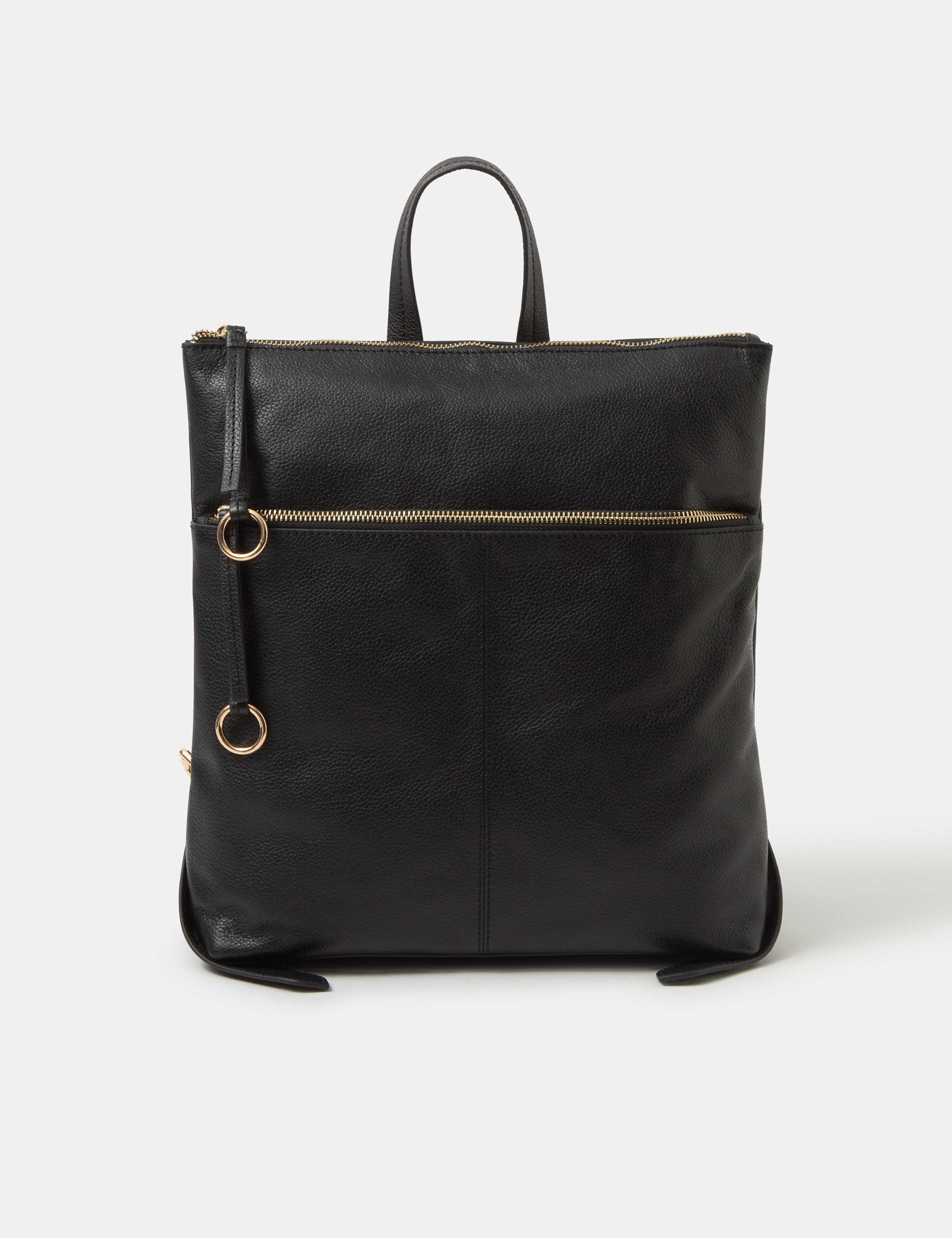 Accessorize leather backpack - British product