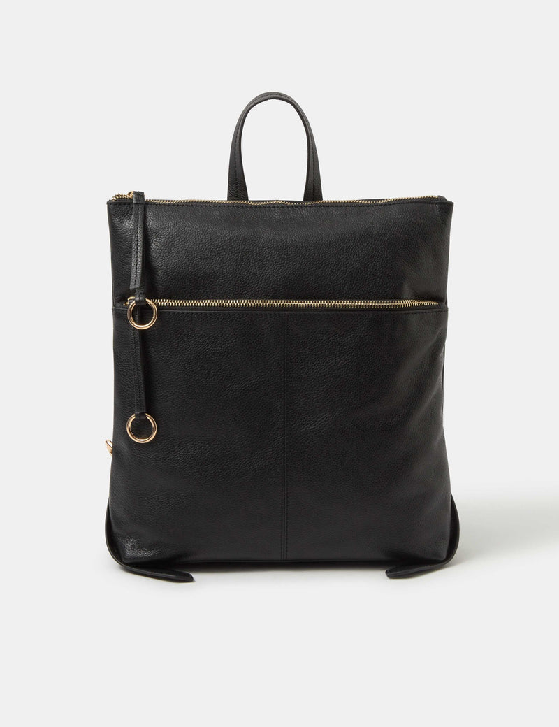 Accessorize leather backpack - British product
