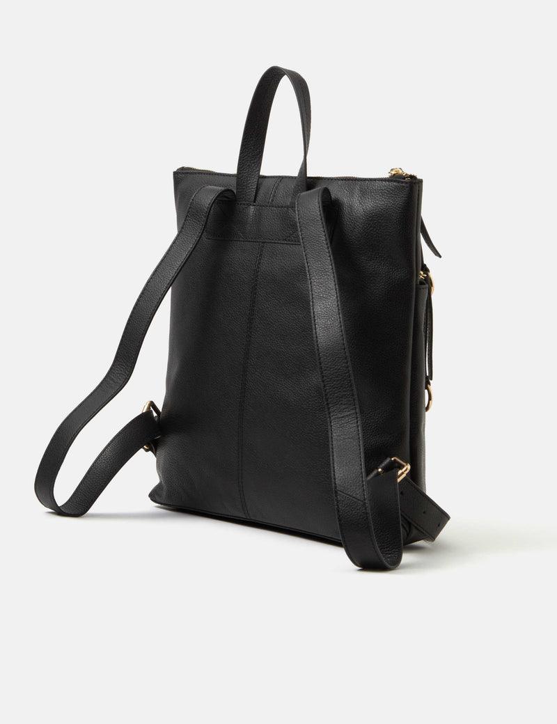 Accessorize leather backpack - British product