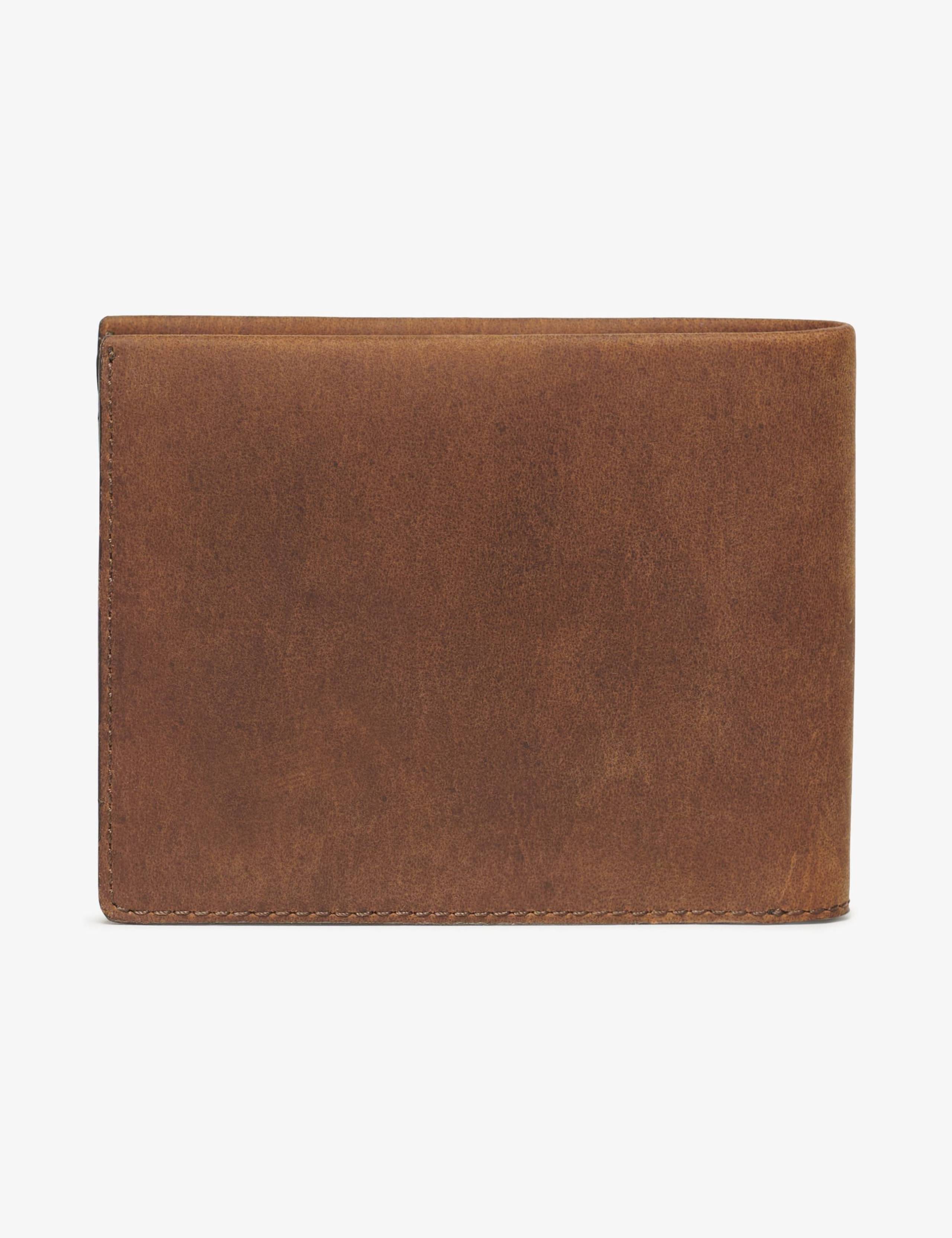 Superdry leather bi-fold wallet, imported from the UK