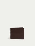 Autograph leather bi-fold wallet, imported from the UK