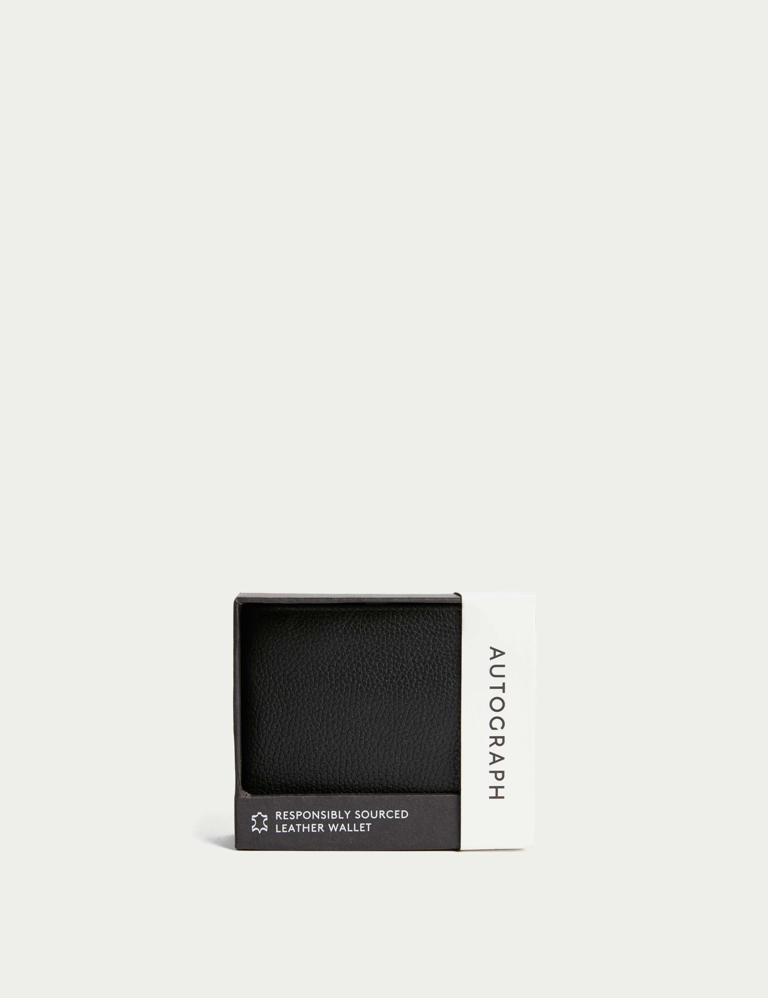 Autograph Leather Cardsafe Bifold Wallet, UK version