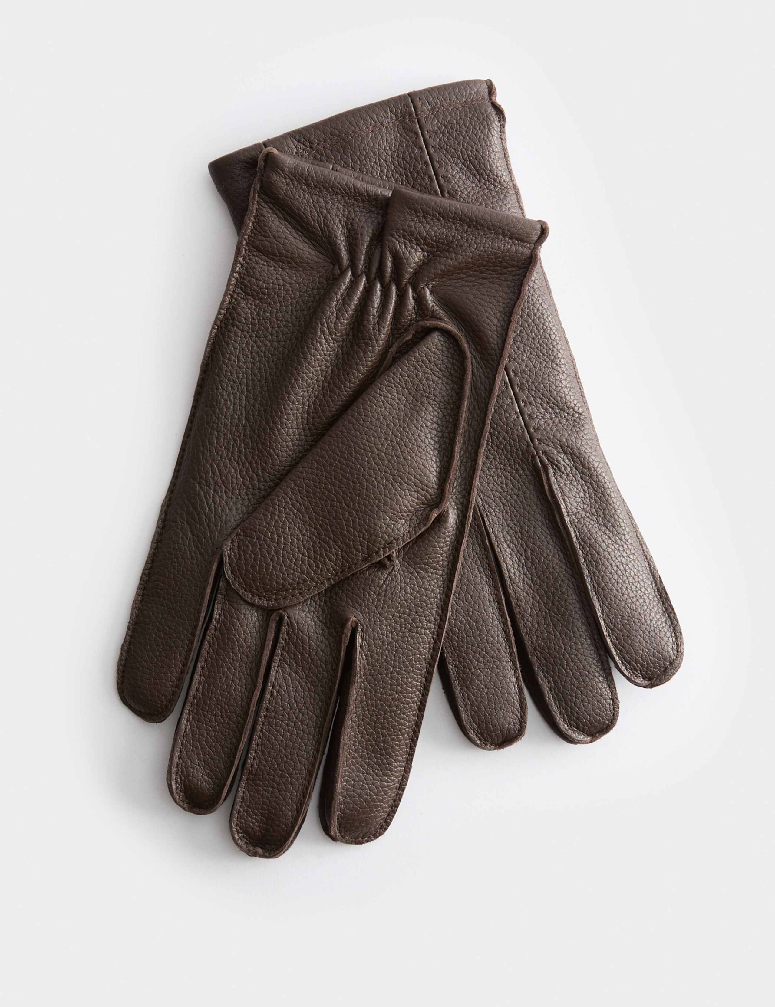 Autograph leather cashmere lined gloves, UK version