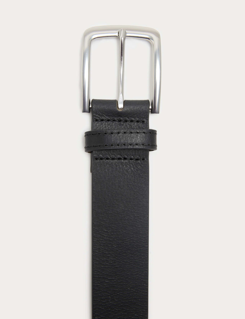 M&S leather casual belt with metal buckle, UK version