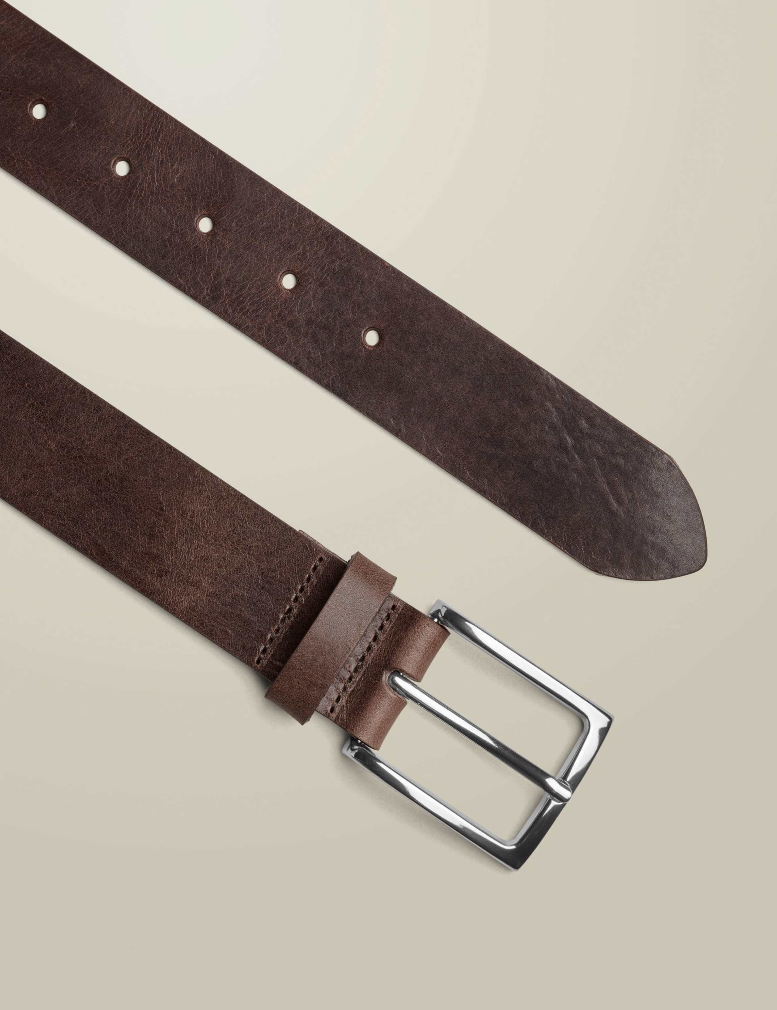 Charles Tyrwhitt leather chino belt 35mm (British brand)