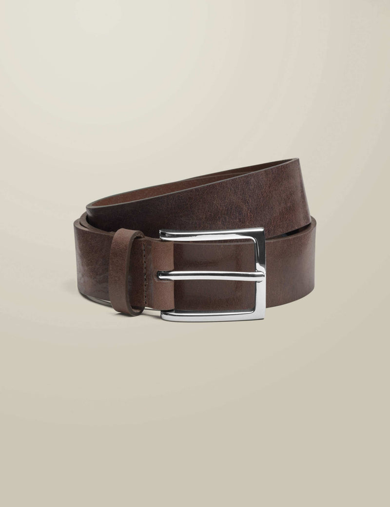 Charles Tyrwhitt leather chino belt 35mm (British brand)