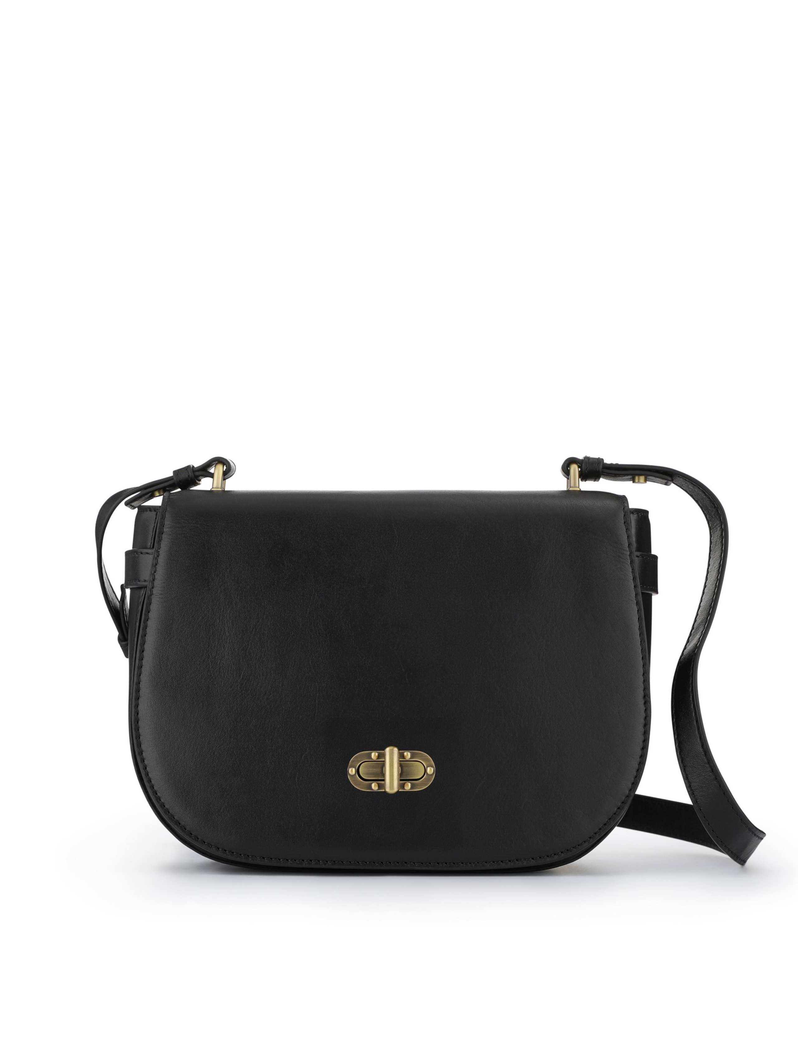 Jones Bootmaker leather croc effect cross body bag, imported from the UK