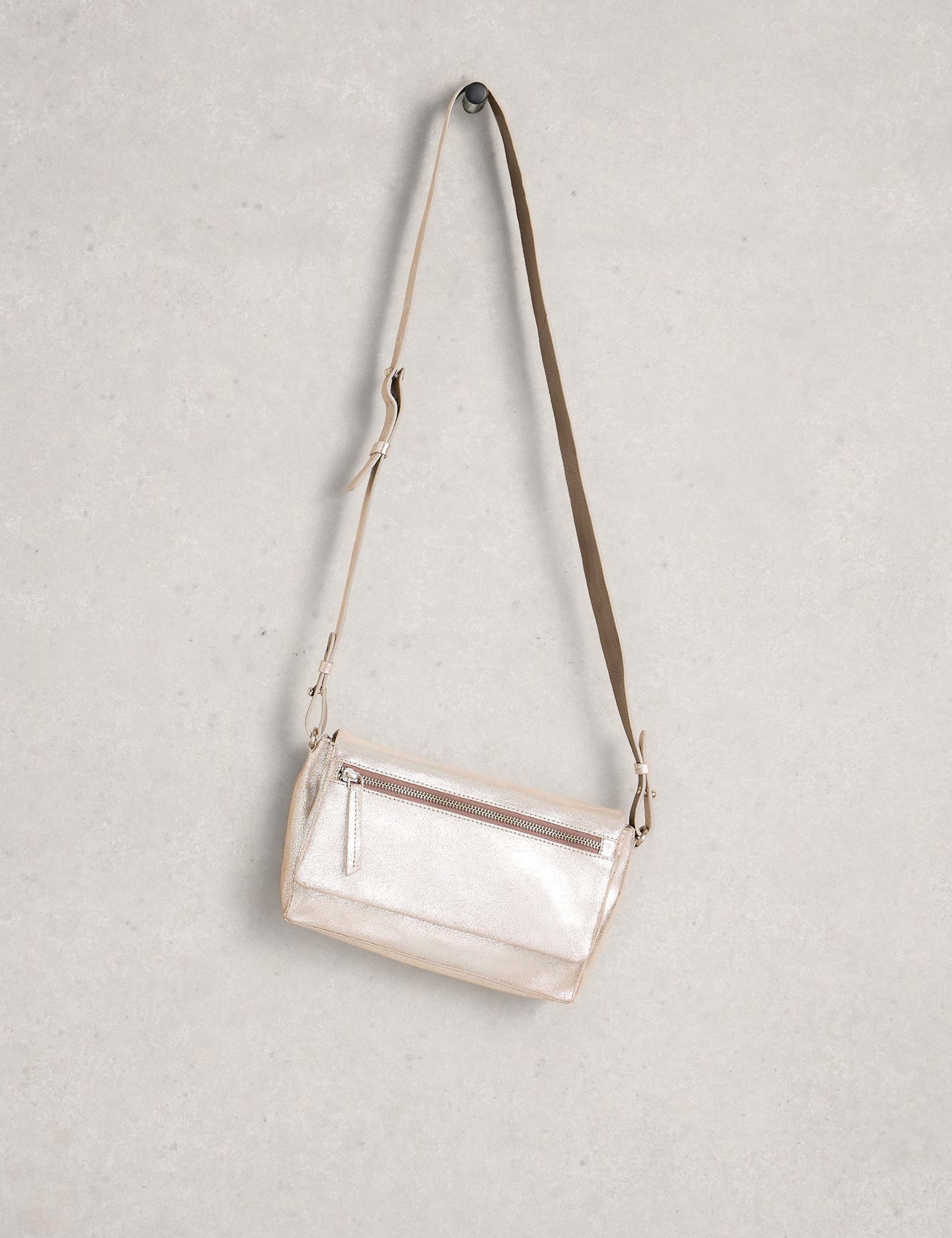 White Stuff leather cross body bag, imported from the UK