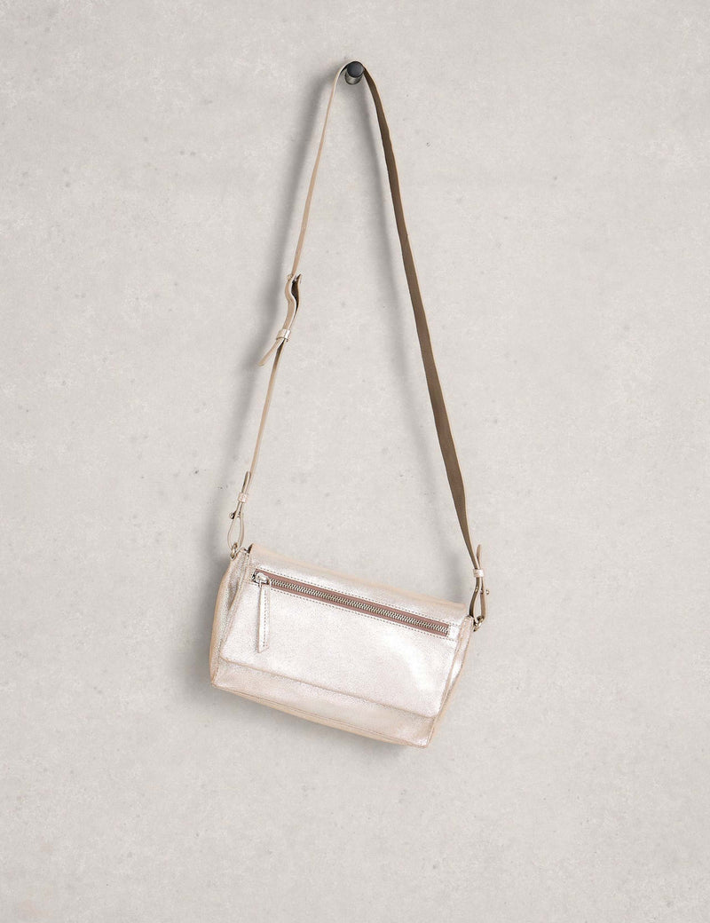 White Stuff leather cross body bag, imported from the UK