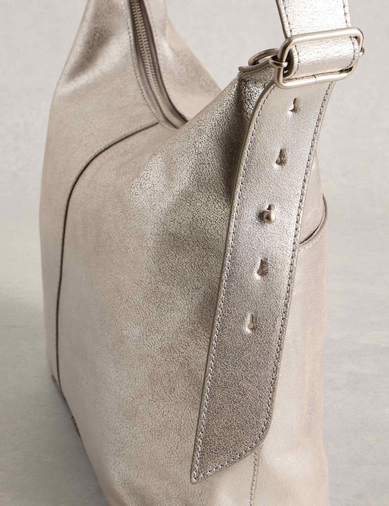 White Stuff grained leather cross body bag, imported from the UK