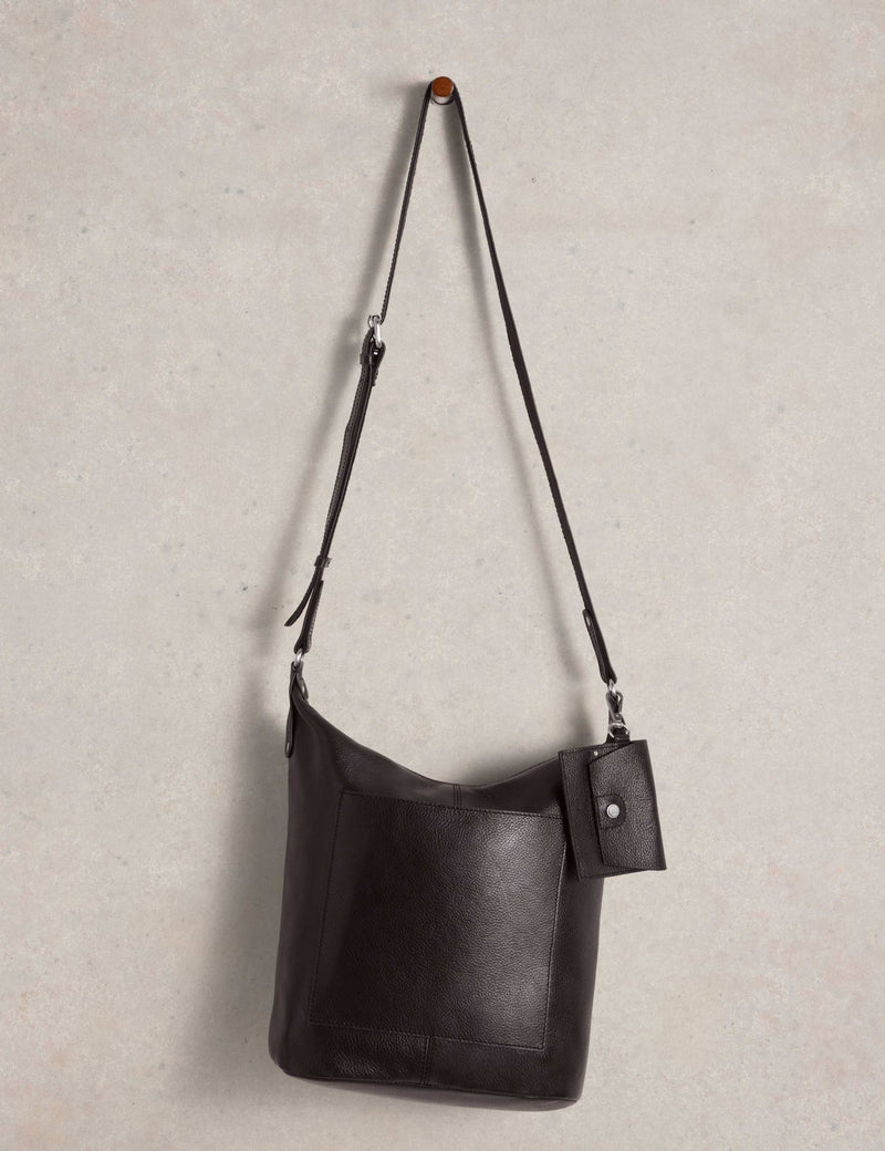White Stuff leather cross body bag, imported from the UK