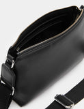 Autograph leather cross body bag with zip, imported from the UK