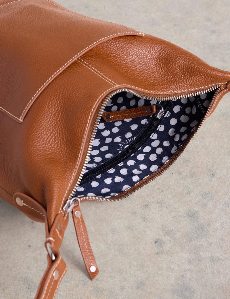 White Stuff leather cross body bag, imported from the UK