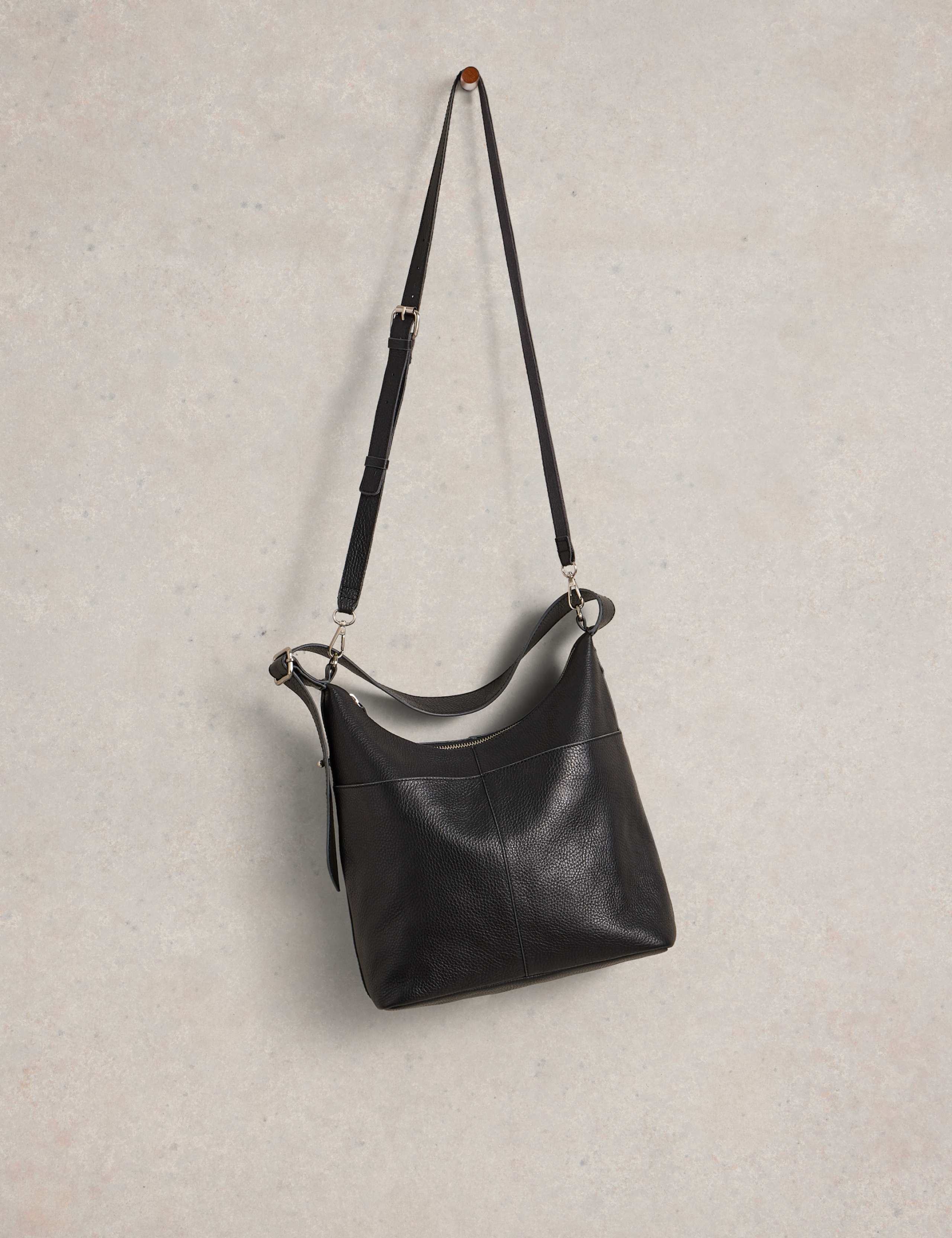 White Stuff leather cross body bag, imported from the UK