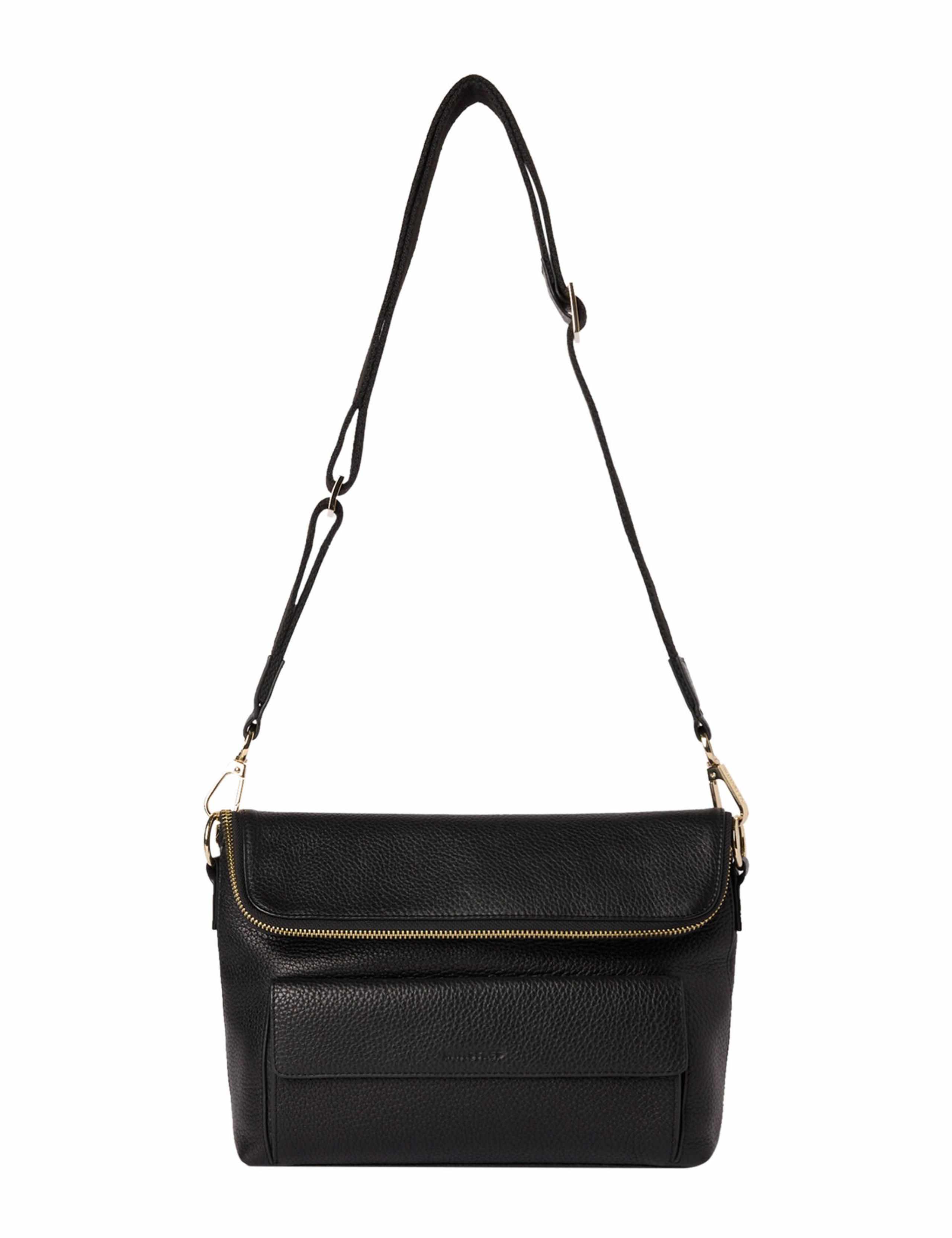 Whistles leather cross body bag with adjustable strap, imported from the UK