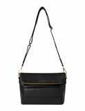 Whistles leather cross body bag with adjustable strap, imported from the UK
