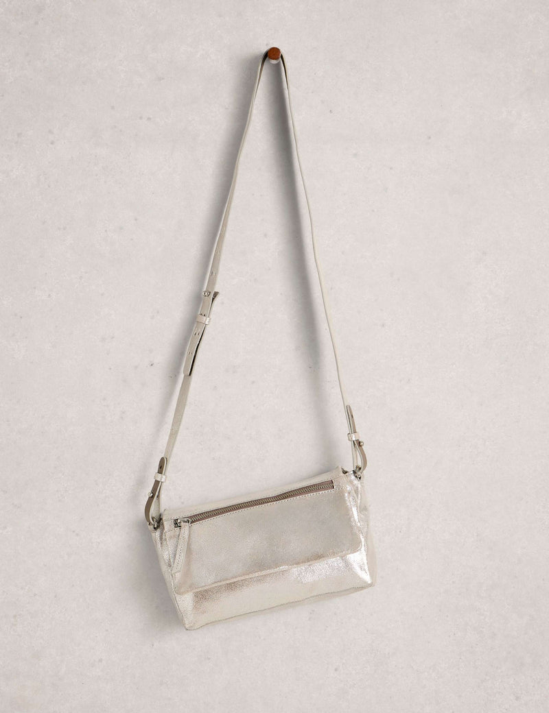 White Stuff leather cross body bag, imported from the UK