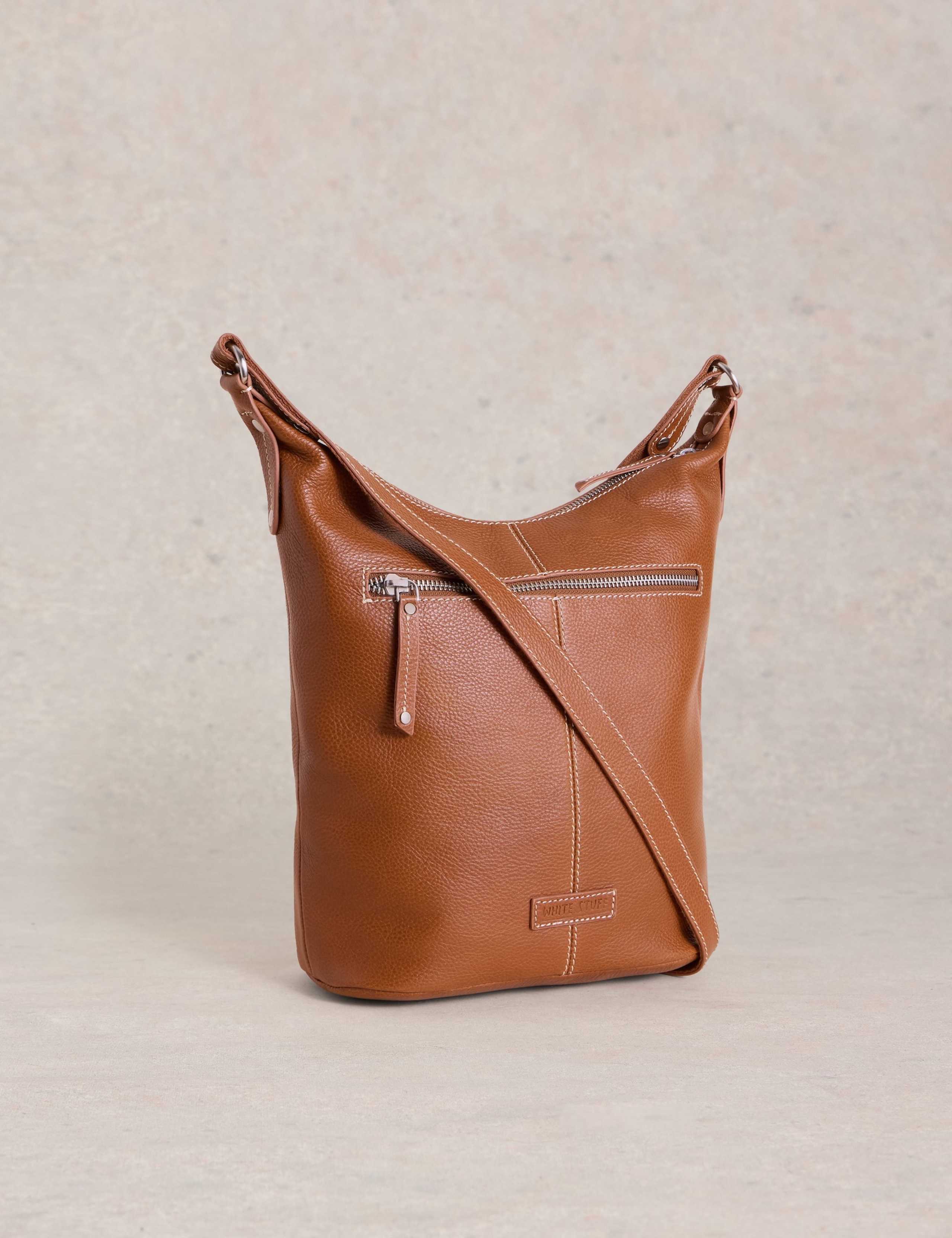 White Stuff leather cross body bag, imported from the UK