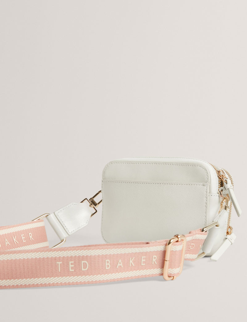 Ted Baker leather cross body camera bag (British brand)