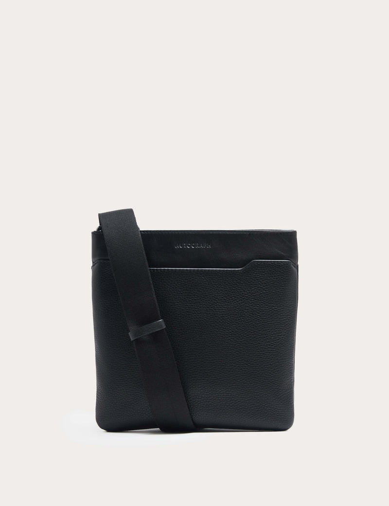 Autograph leather crossbody bag adjustable strap (British brand)