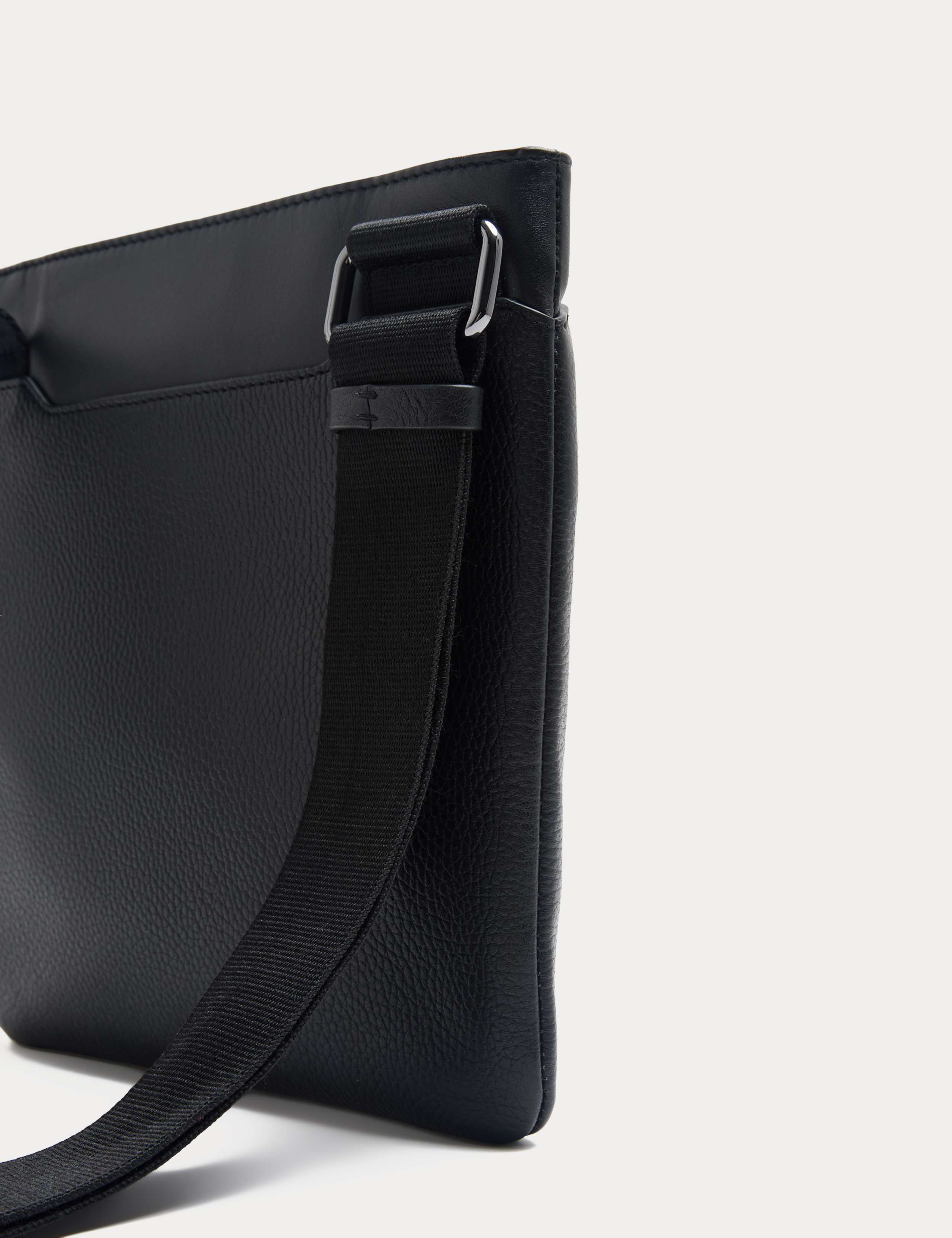 Autograph leather crossbody bag adjustable strap (British brand)