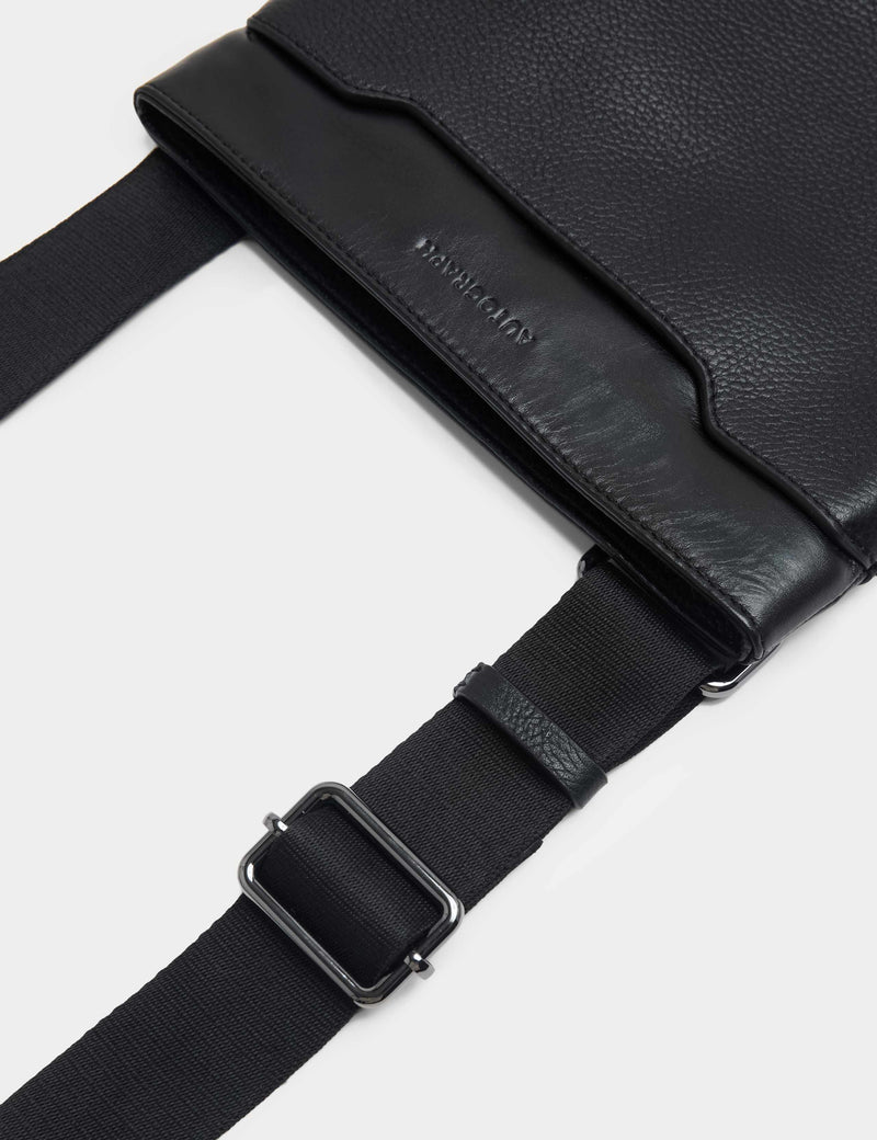 Autograph leather crossbody bag adjustable strap (British brand)