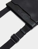 Autograph leather crossbody bag adjustable strap (British brand)