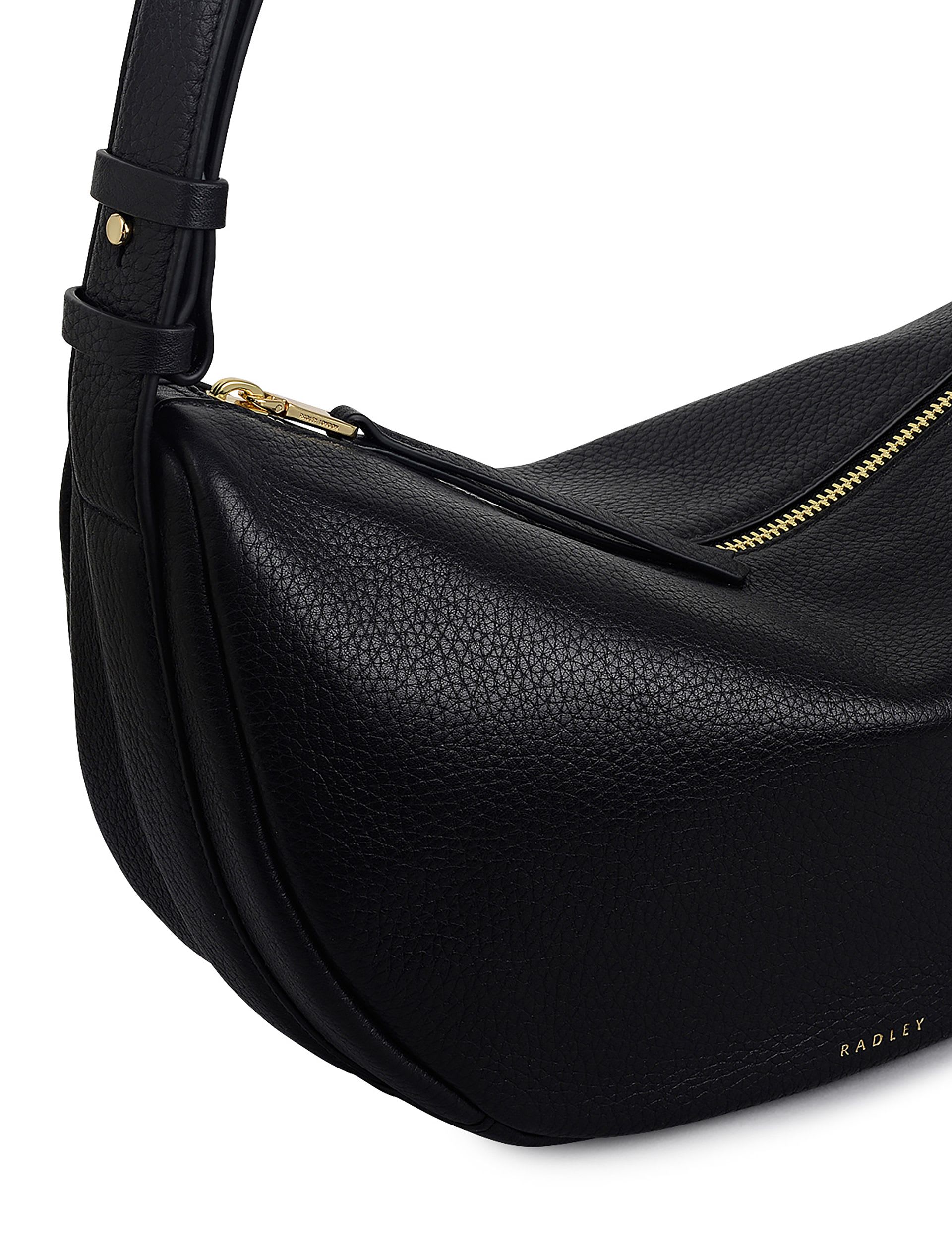 Dukes Place leather sling saddle bag, UK version
