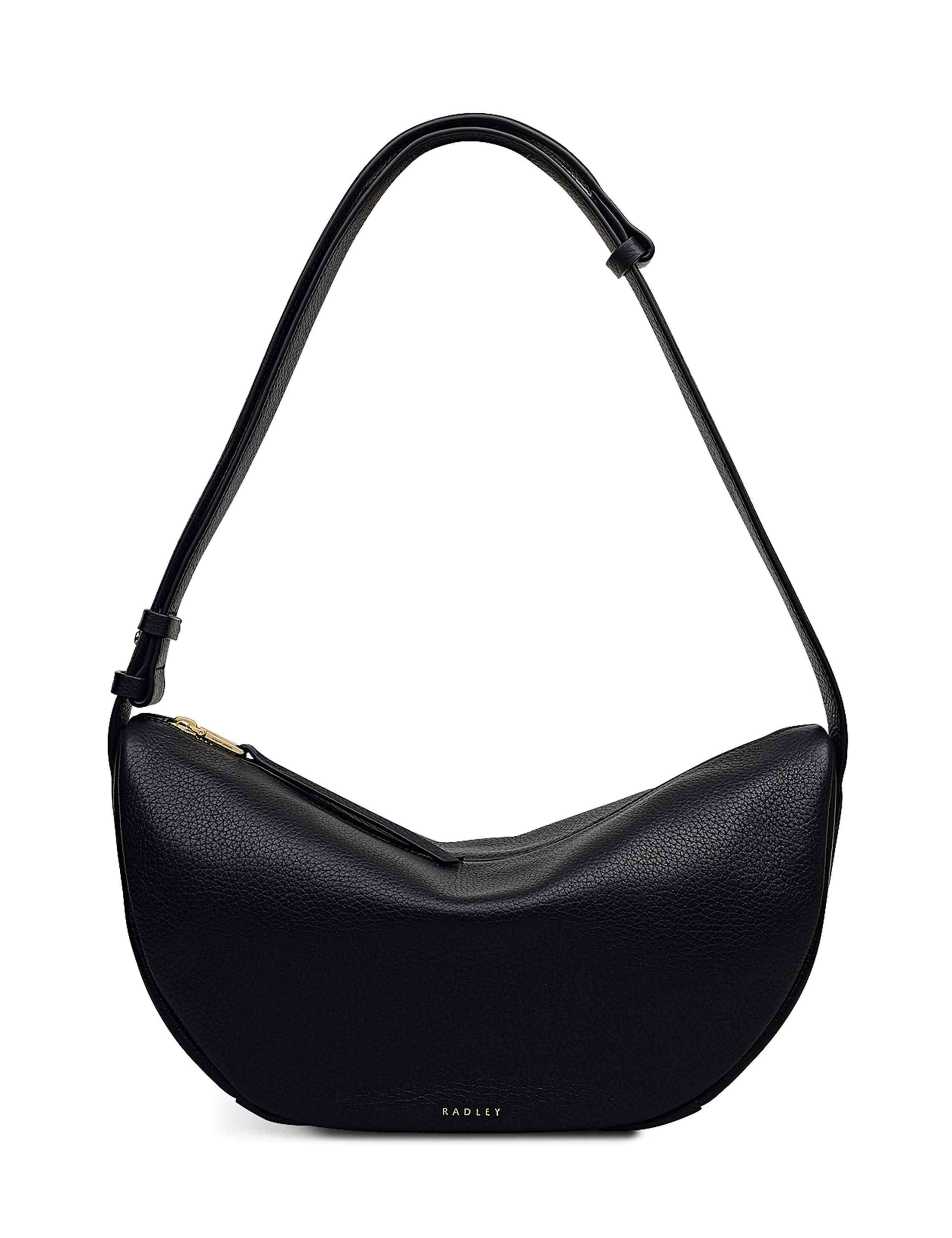 Dukes Place leather sling saddle bag, UK version
