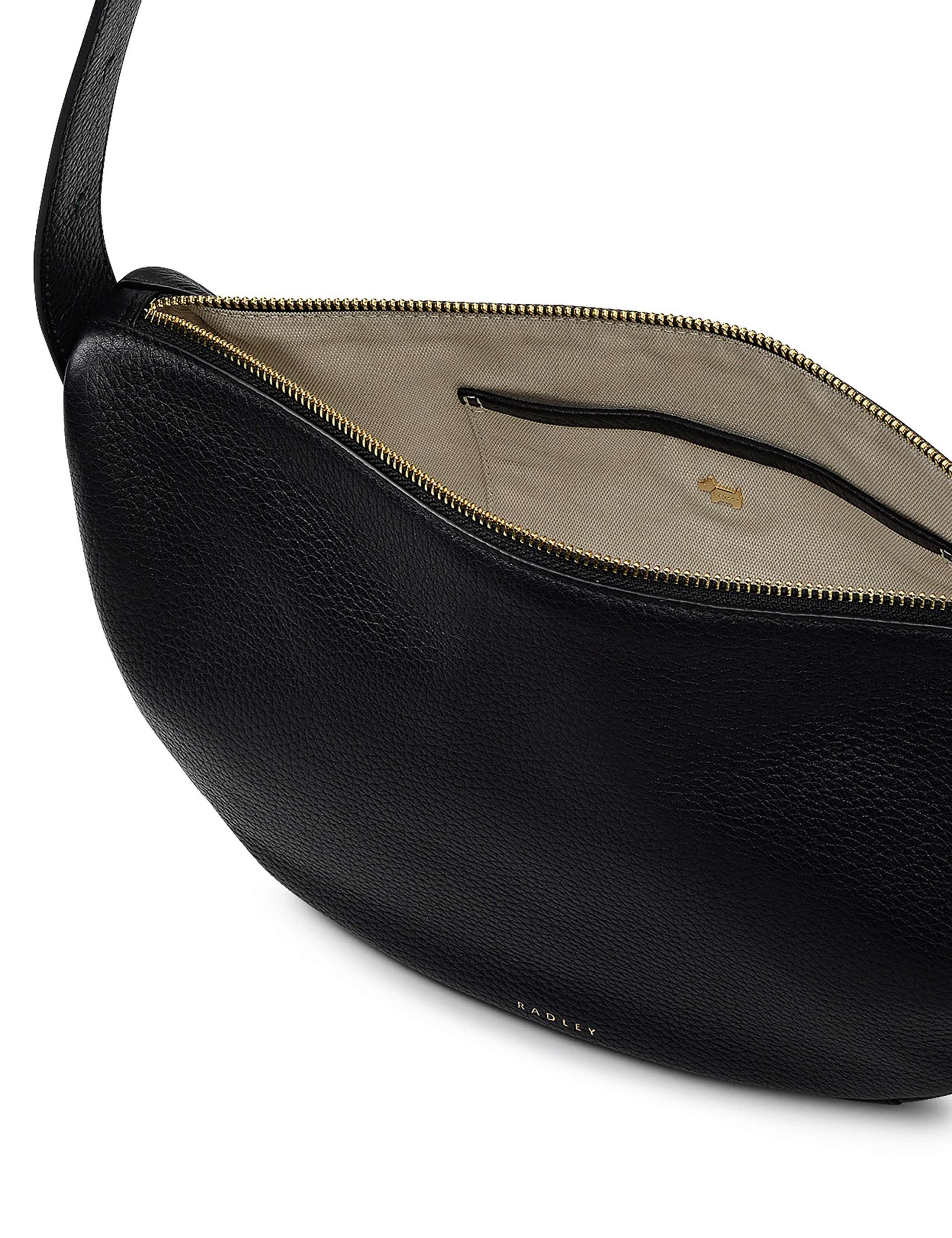 Dukes Place leather sling saddle bag, UK version
