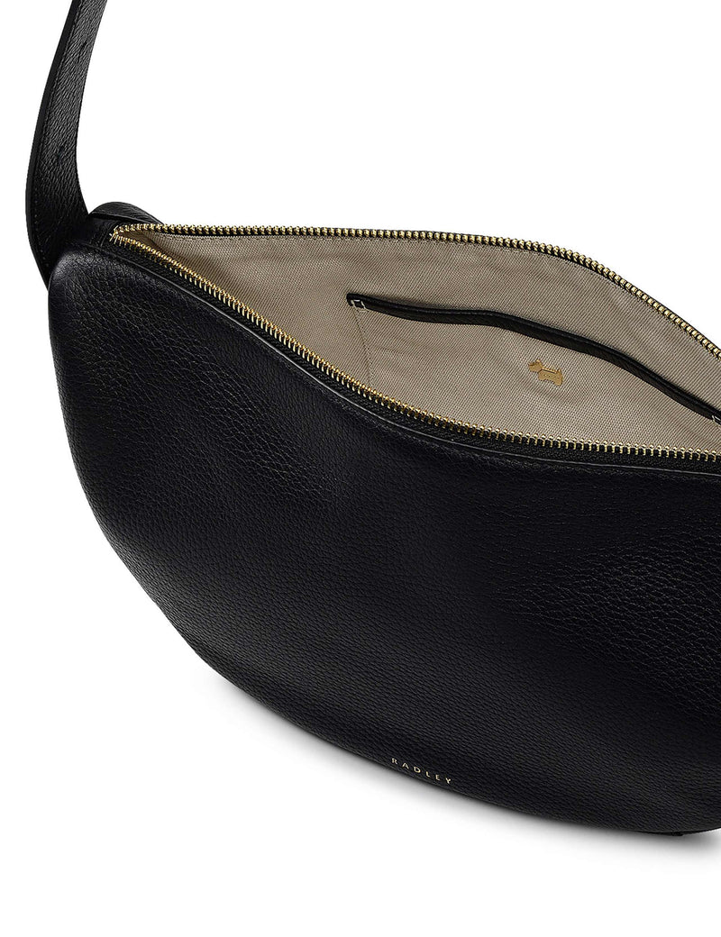 Dukes Place leather sling saddle bag, UK version